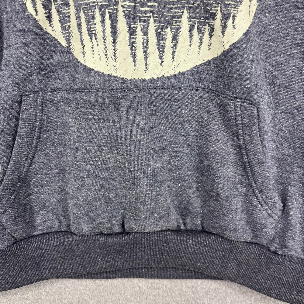 Berkley Jensen Men's Grey Mountain Sun‎ Graphic Hoodie Pullover Size XL - Picture 5 of 14